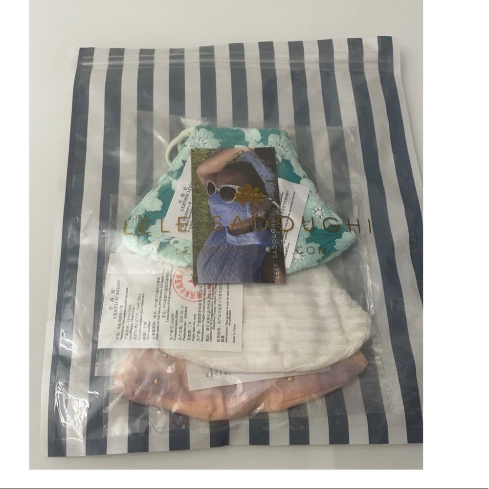 Lele Sadoughi mask (pack of 3)